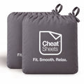 2-pack Grey/Grey